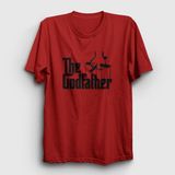 Presmono Logo Film Baba The Godfather Kırmızı Unisex T-Shirt