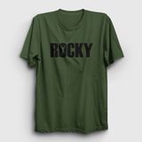 Presmono Logo Film Rocky Haki Unisex T-Shirt