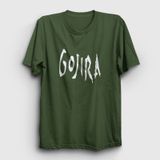 Presmono Logo Gojira Kırmızı Unisex T-Shirt