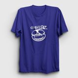 Presmono Logo Gorillaz Kırmızı Unisex T-Shirt