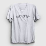 Presmono Logo Harakiri For The Sky Beyaz Unisex T-Shirt