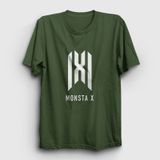 Presmono Logo K-Pop Monsta X Kadın T-shirt