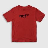 Presmono Logo K-Pop Nct 127 Kırmızı Unisex T-Shirt