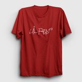 Presmono Logo Lil Peep Kırmızı Unisex T-Shirt