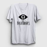 Presmono Logo Little Nightmares Beyaz Unisex T-shirt