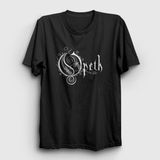 Presmono Logo Opeth Siyah Unisex T-Shirt