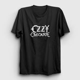 Presmono Logo Ozzy Osbourne Siyah Unisex T-Shirt
