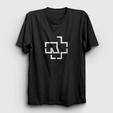 Presmono Logo Rammstein Siyah Unisex T-Shirt