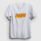 Presmono Logo Seinfeld Beyaz Unisex T-Shirt