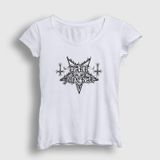 Presmono Logo V2 Dark Funeral Kadın T-shirt