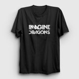 Presmono Logo V2 Imagine Dragons Sarı Unisex T-Shirt