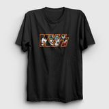 Presmono Logo V2 Kiss Siyah Unisex T-Shirt