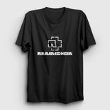 Presmono Logo V2 Rammstein Siyah Unisex T-Shirt