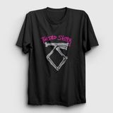 Presmono Logo V2 Twisted Sister Siyah Unisex T-Shirt