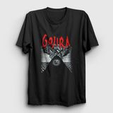 Presmono Magma Gojira Siyah Unisex T-Shirt