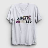 Presmono Mask Arctic Monkeys Beyaz Unisex T-shirt