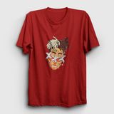 Presmono Melting Xxxtentacion Kırmızı Unisex T-Shirt