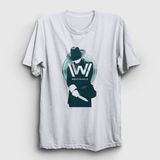 Presmono Mib Westworld Beyaz Unisex T-Shirt