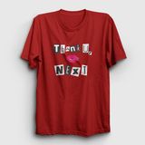 Presmono Next Ariana Grande Kırmızı Unisex T-Shirt