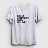 Presmono Online Westworld Beyaz Unisex T-Shirt