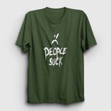 Presmono People Suck Xxxtentacion Haki Unisex T-Shirt
