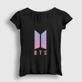 Presmono Purple Bts Kadın T-shirt