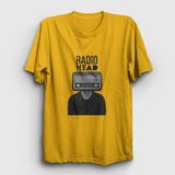 Presmono Radio Radiohead Sarı Unisex T-shirt