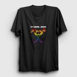 Presmono Rainbow Pearl Jam T-shirt