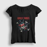 Presmono Revolvers Guns N' Roses Kadın T-shirt