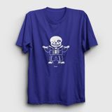 Presmono Sans Undertale Kırmızı Unisex T-Shirt