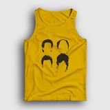 Presmono Sarı Heads Seinfeld Kadın T-Shirt