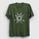 Presmono Seal Anime Naruto Sarı Unisex T-Shirt