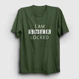 Presmono Sherlocked Sherlock Holmes Haki Unisex T-Shirt
