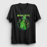 Presmono Shine Megadeth Siyah Unisex T-Shirt