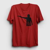 Presmono Shot The Walking Dead Kırmızı Unisex T-Shirt