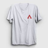 Presmono Side Logo Apex Legends Beyaz Unisex T-shirt