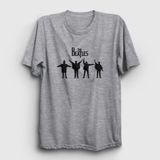Presmono Signals The Beatles Sarı Unisex T-Shirt