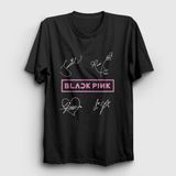 Presmono Signs Blackpink Siyah Unisex T-Shirt