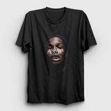 Presmono Siyah ASAP Rocky Erkek T-Shirt