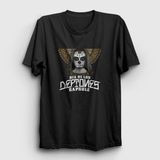 Presmono Siyah Capsule Deftones Kadın T-Shirt