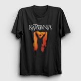 Presmono Siyah Discouraged Ones Katatonia Kadın T-Shirt
