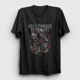 Presmono Siyah Dove Hollywood Undead Erkek T-Shirt