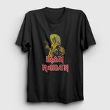 Presmono Siyah Eddie Iron Maiden Unisex T-Shirt