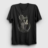 Presmono Siyah Faith Opeth Kadın T-Shirt