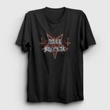 Presmono Siyah Logo Dark Funeral Kadın T-Shirt