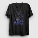 Presmono Siyah Noob Saibot Mortal Kombat Kadın T-Shirt