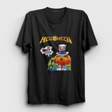 Presmono Siyah Out Helloween Kadın T-Shirt