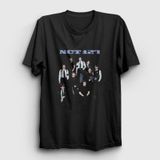 Presmono Siyah Poster K-Pop Nct 127 Unisex T-Shirt