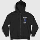 Presmono Siyah Reaper Motionless in White Unisex Sweatshirt