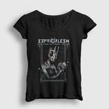 Presmono Siyah Revolution Septicflesh Kadın T-Shirt
